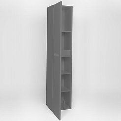 Viant Шкаф пенал Марсель 30 подвесной графит – фотография-4